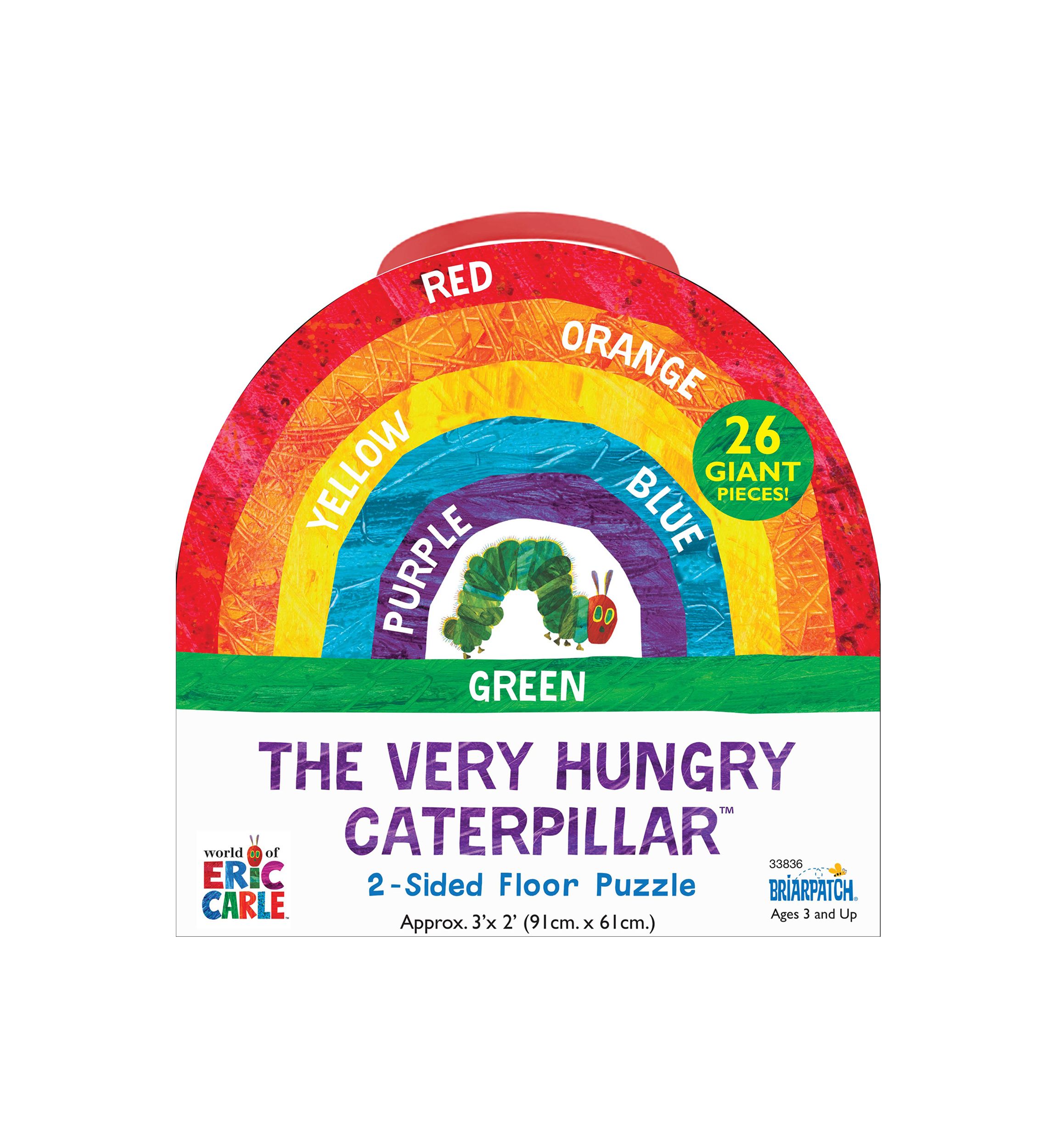 The Very Hungry Caterpillar - 2-Sided Floor Puzzle: 26 Pcs