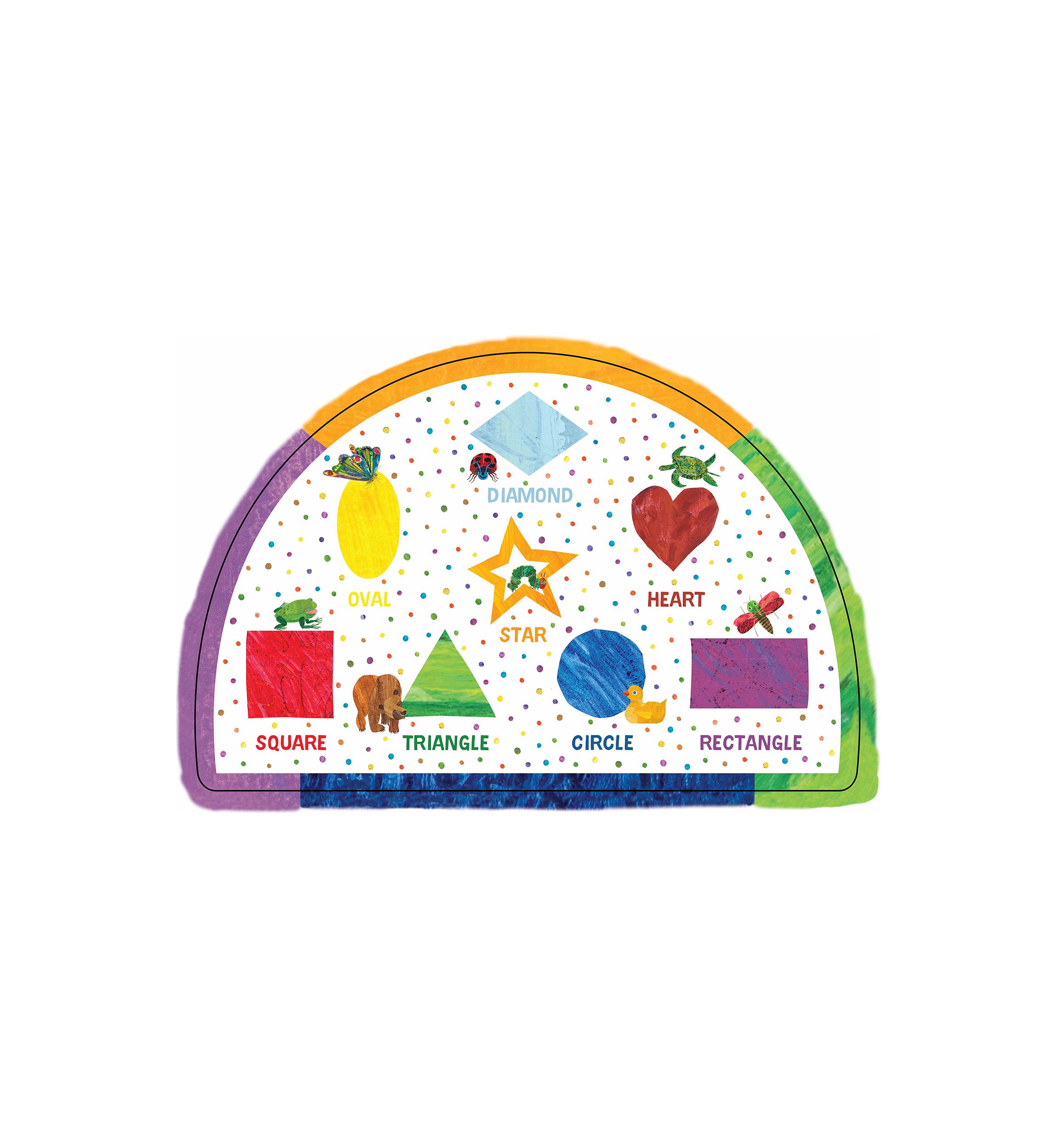 The Very Hungry Caterpillar - 2-Sided Floor Puzzle: 26 Pcs