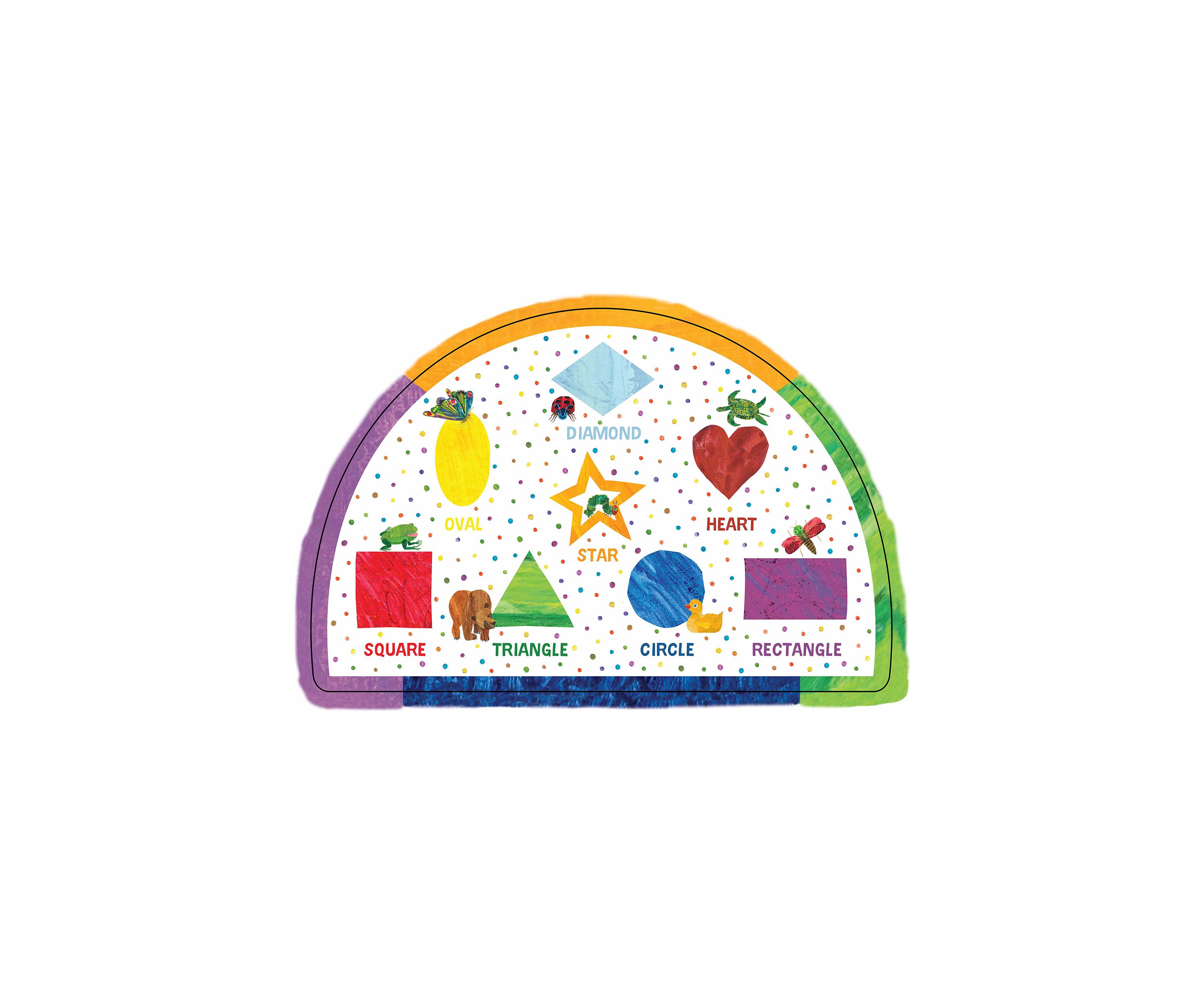 The Very Hungry Caterpillar - 2-Sided Floor Puzzle: 26 Pcs