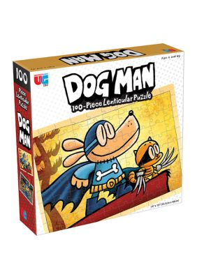 Dog Man Adventures Lenticular Jigsaw Puzzle: 100 Pcs