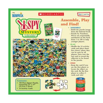 I Spy Mystery Search & Find Puzzle: 100 Pcs