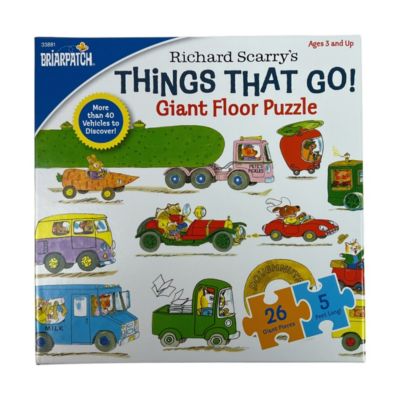 Richard Scarry's Things That Go! Giant Floor Puzzle: 26 Pcs