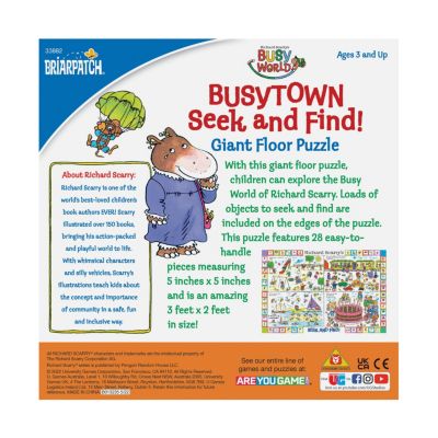 Richard Scarry's Busytown Seek and Find! Giant Floor Puzzle: 28 Pcs