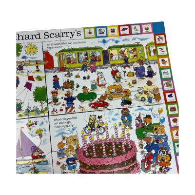 Richard Scarry's Busytown Seek and Find! Giant Floor Puzzle: 28 Pcs