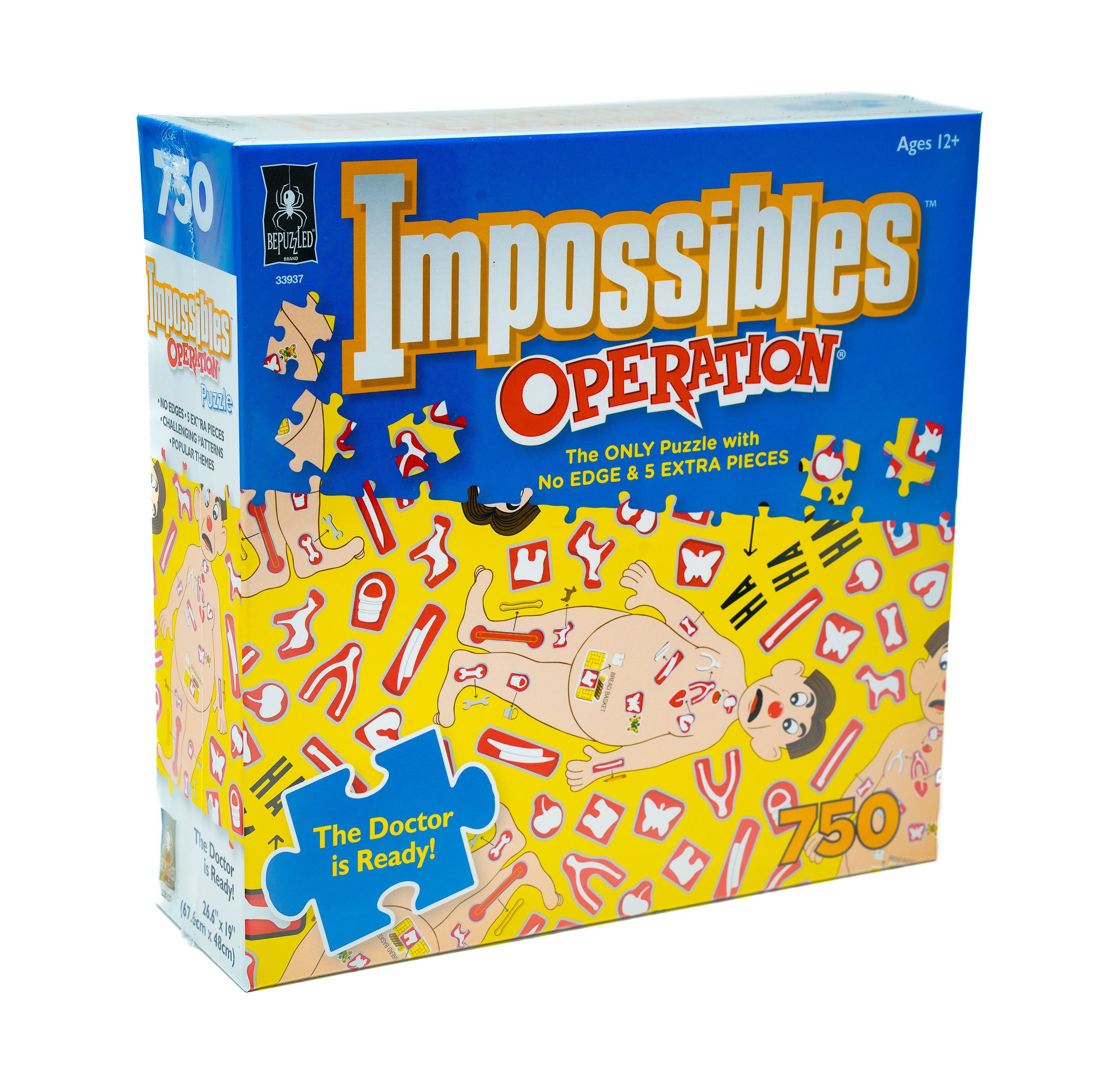 Impossibles Puzzle - Hasbro Operation: 750 Pcs