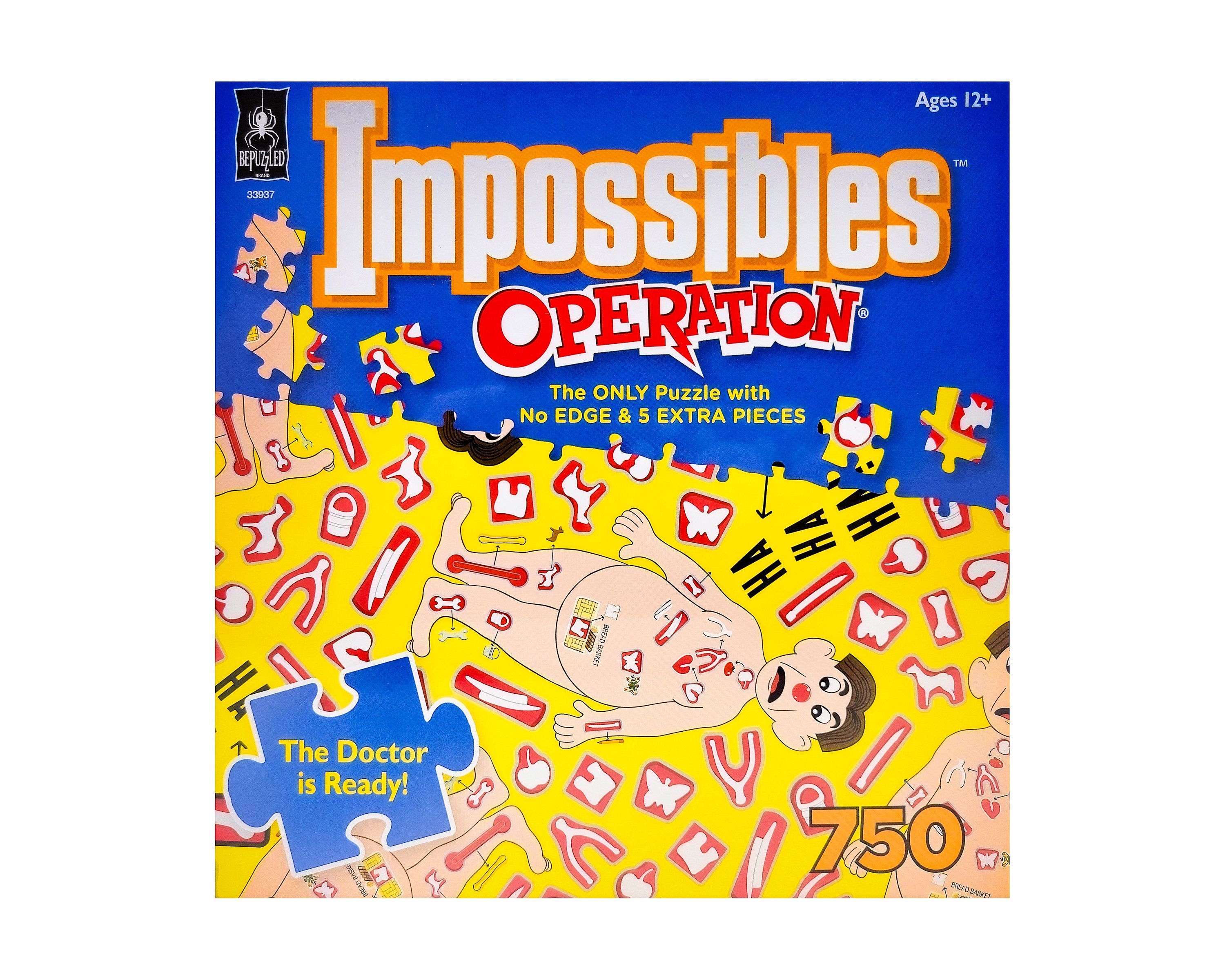 Impossibles Puzzle - Hasbro Operation: 750 Pcs