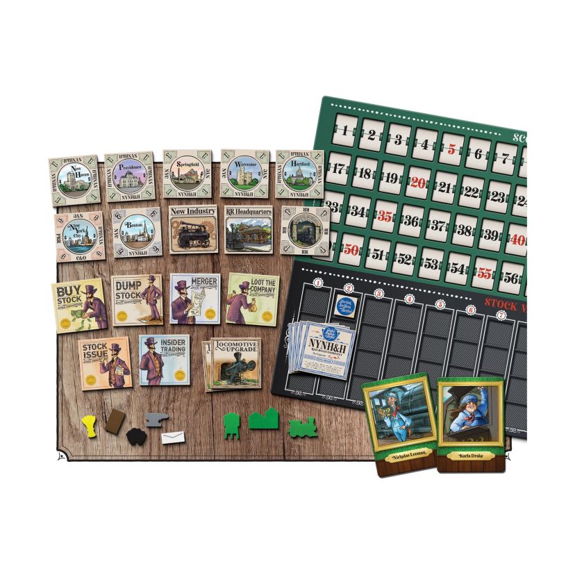 Railroad Rivals - The Robber Baron Expansion