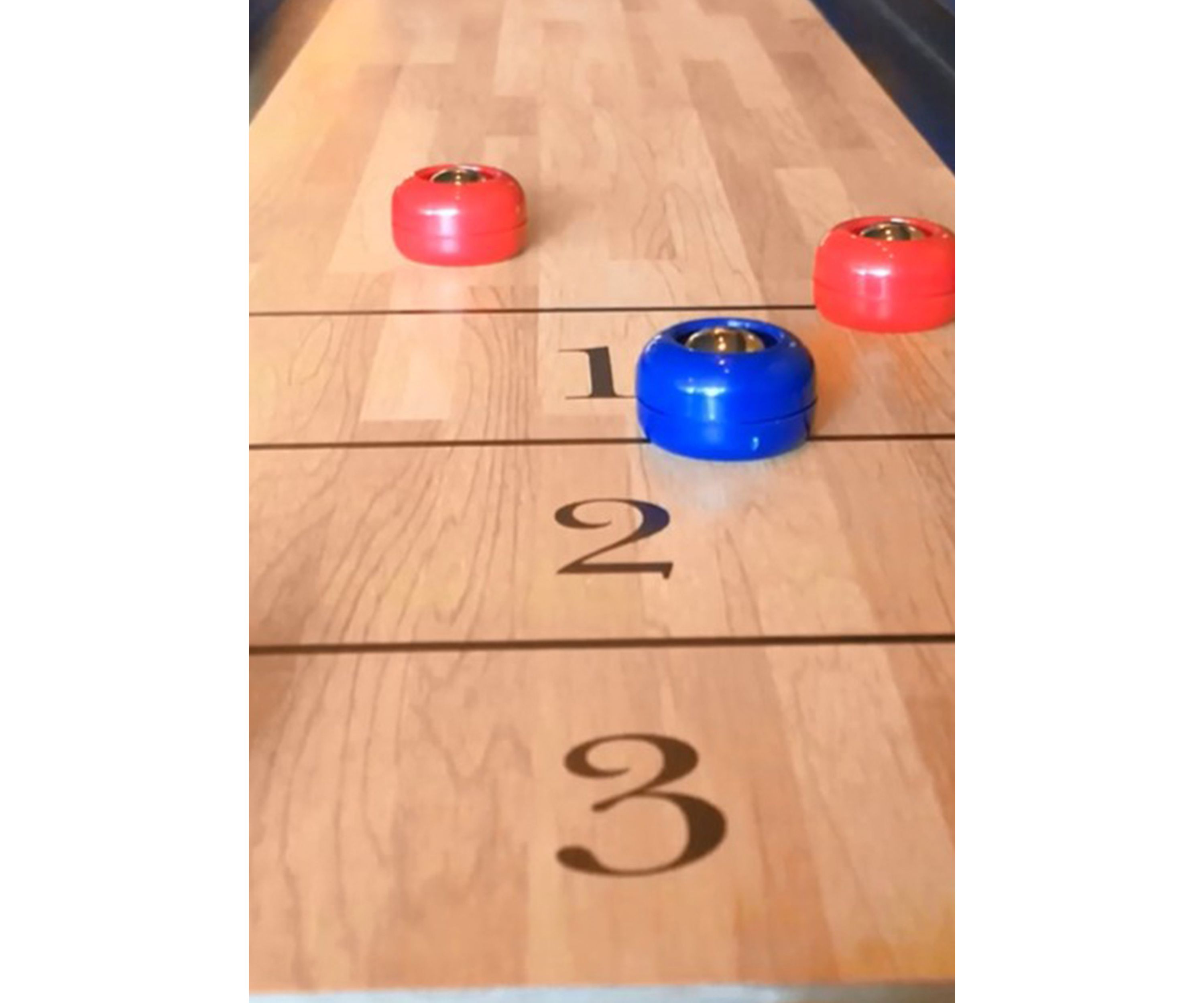Table Top Shuffleboard Skill Game