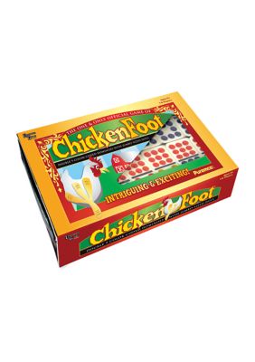 ChickenFoot Double 9 Color Dot Dominoes - Professional Size