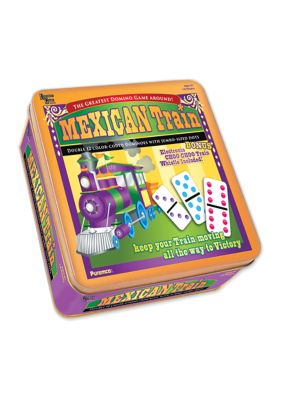 Mexican Train Double 12 Color Dot Dominoes - Professional Size