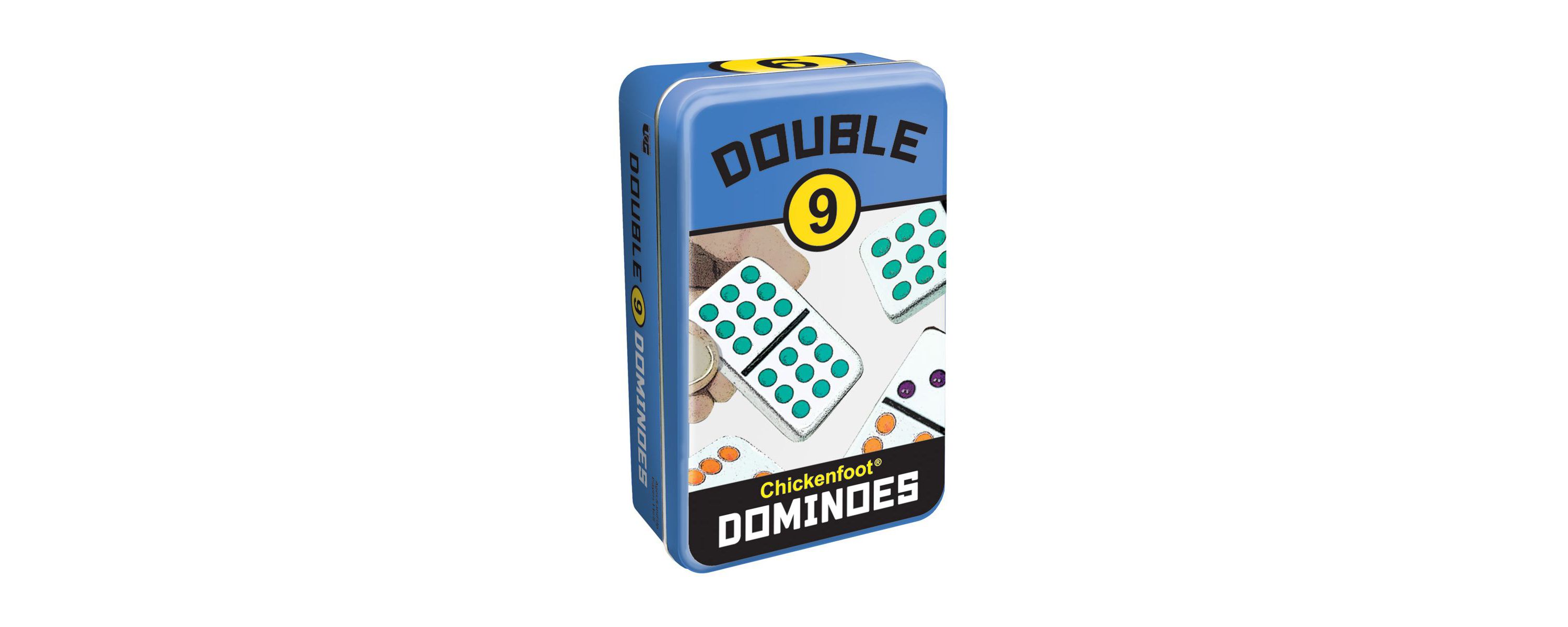 Double 9 Chickenfoot Dominoes