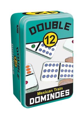 Double 12 Mexican Train Dominoes