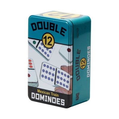 Double 12 Mexican Train Dominoes