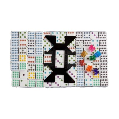 Double 12 Mexican Train Dominoes