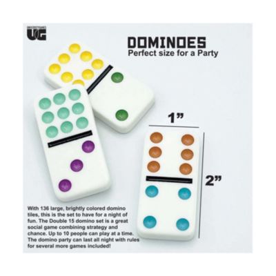 Double 15 Party Dominoes