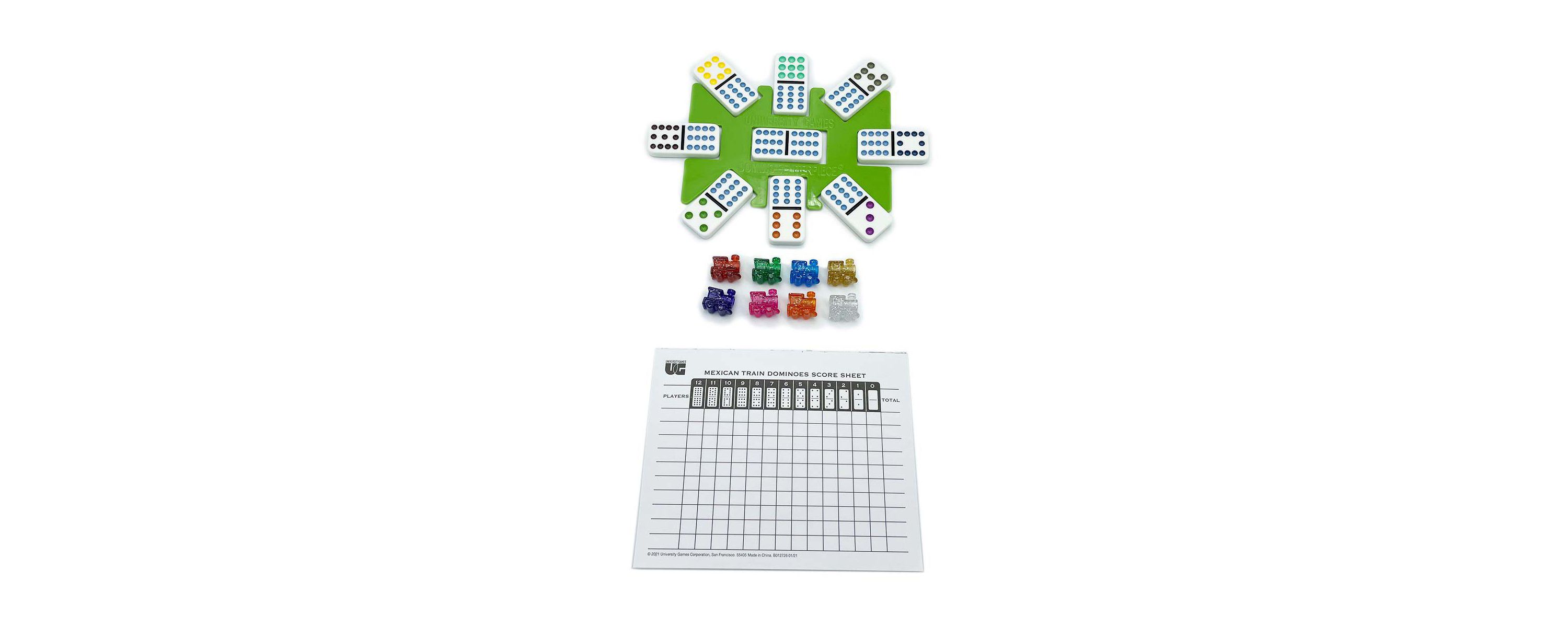 Mexican Train Deluxe Dominoes