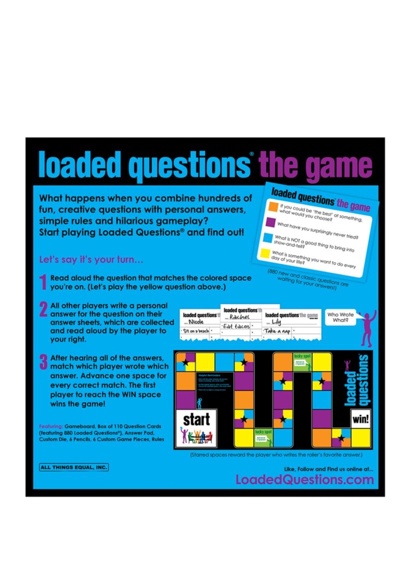 Loaded Questions Family Game