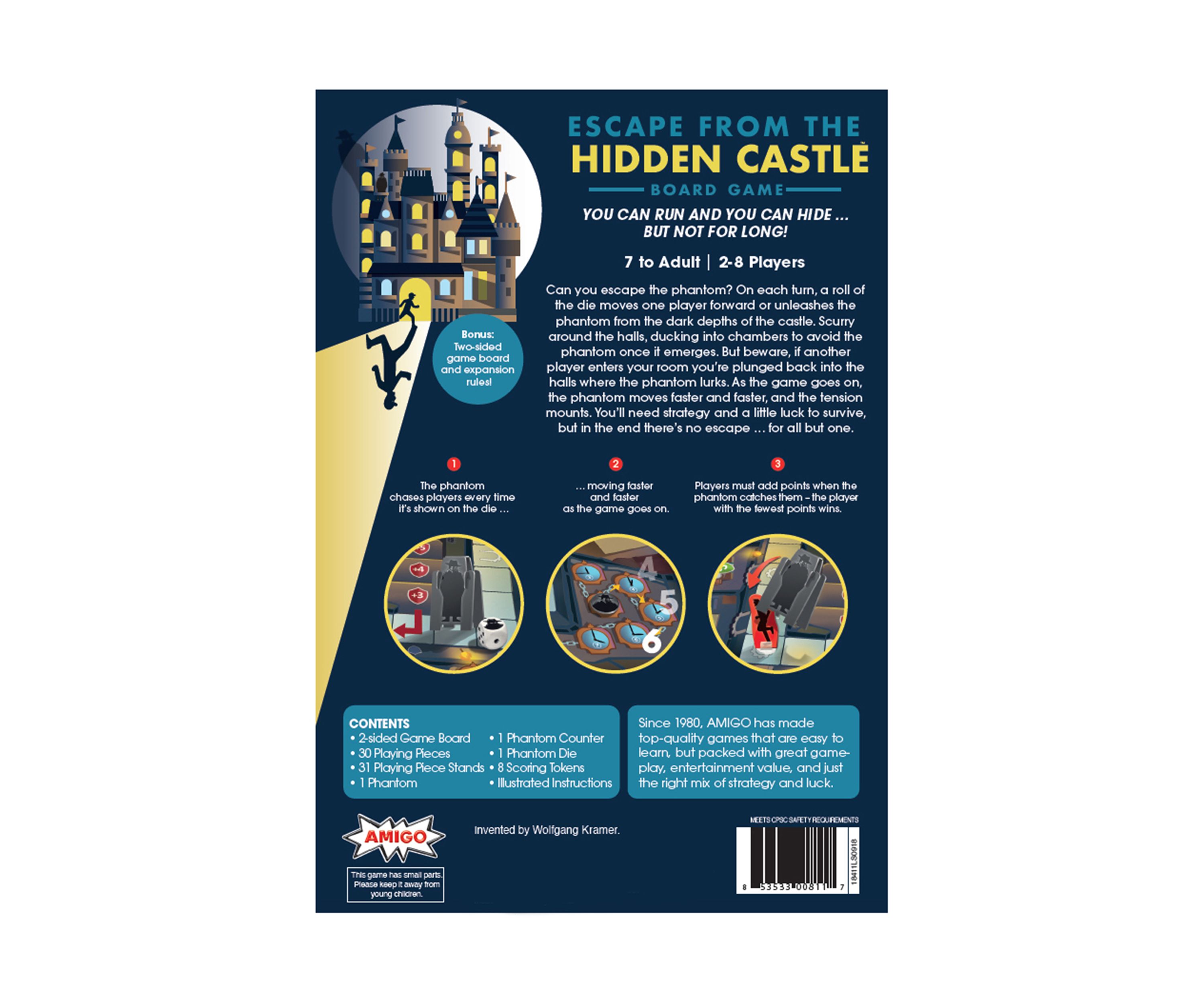 Escape from the Hidden Castle Board Game