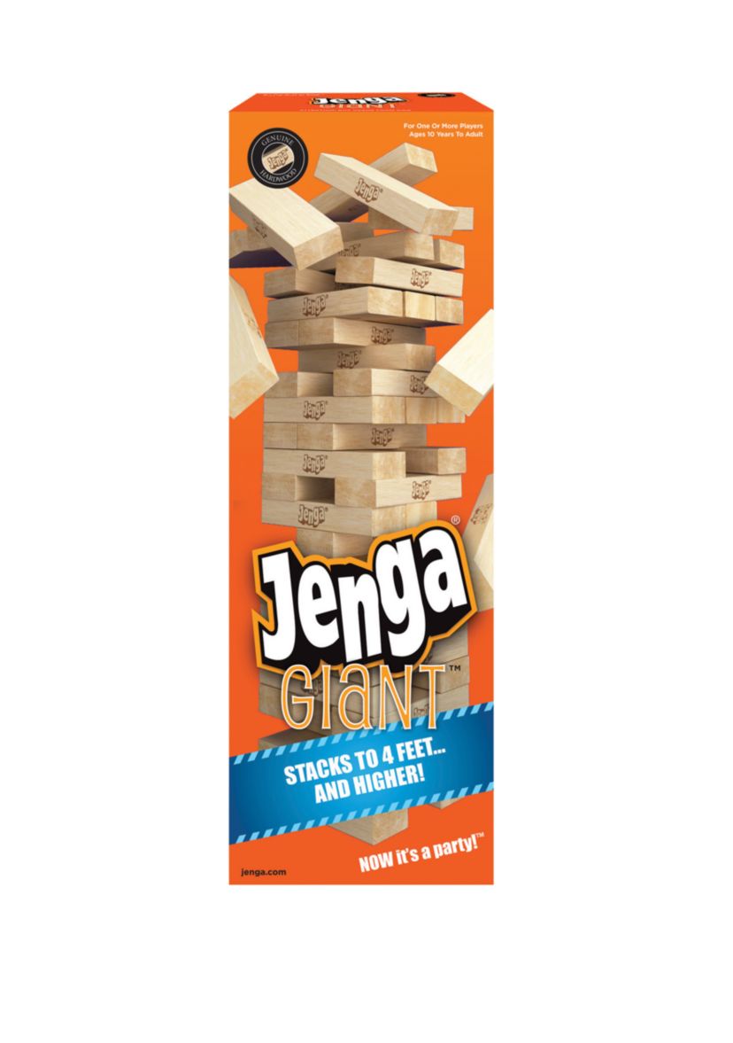 Genuine Hardwood Jenga Giant Family Game