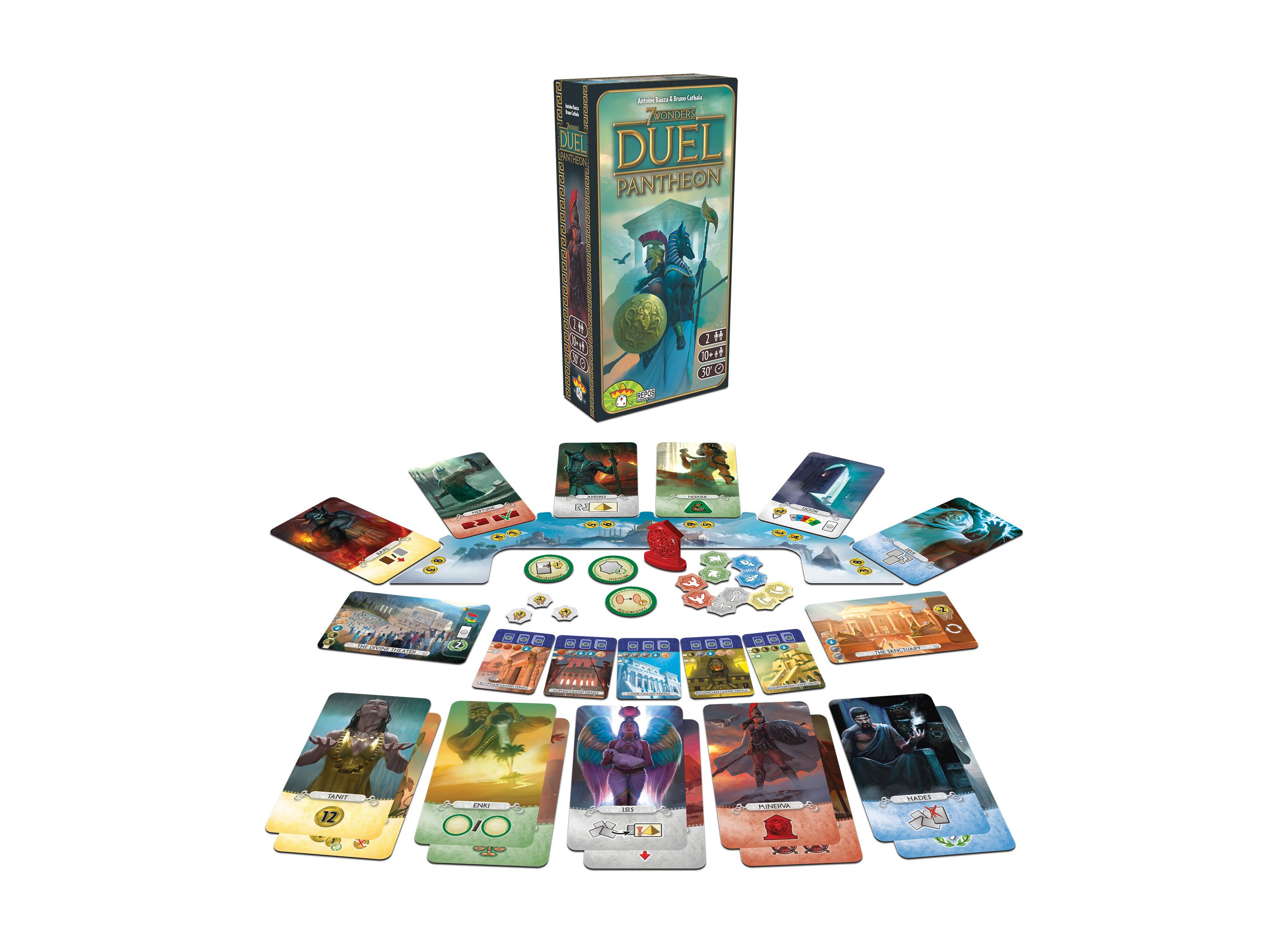 7 Wonders Duel: Pantheon Expansion