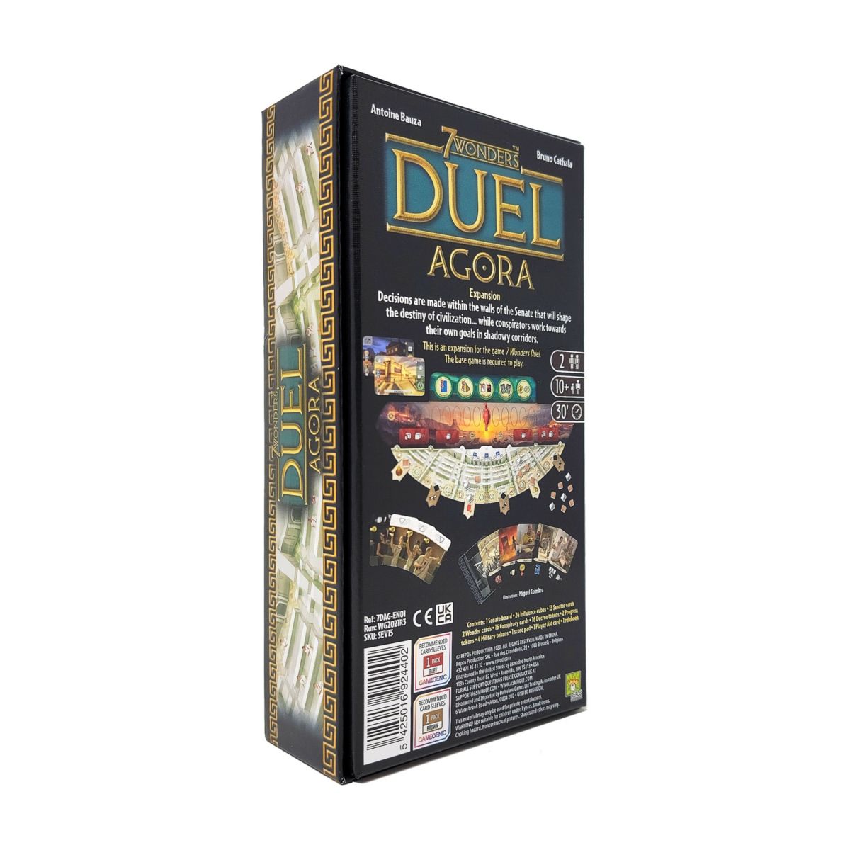 Juego De Mesa Expansión 7 Wonders Duel Agora Asmodee Sev09ml | Cuotas sin interés