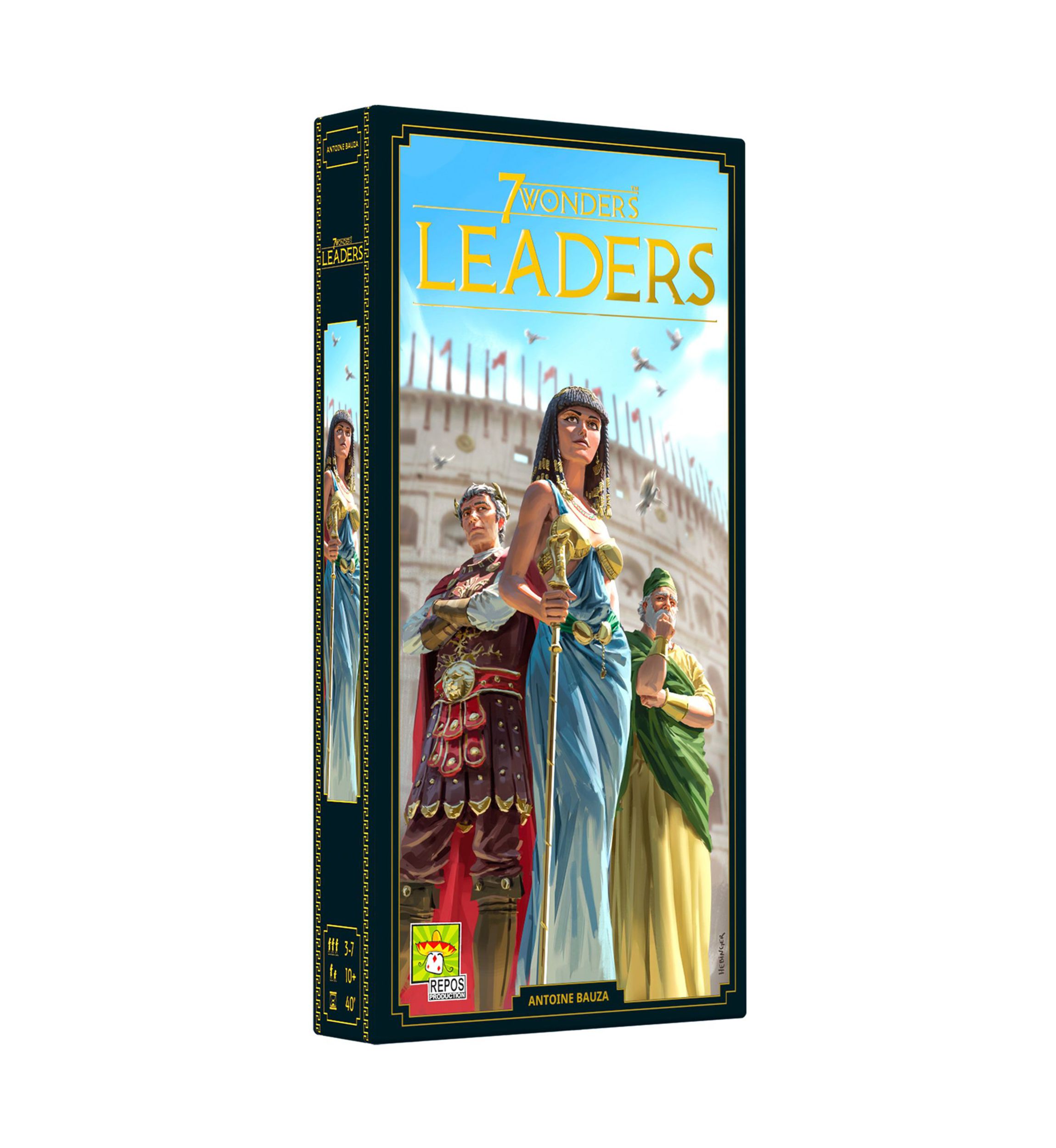 7 Wonders: Leaders Expansion (New Edition)