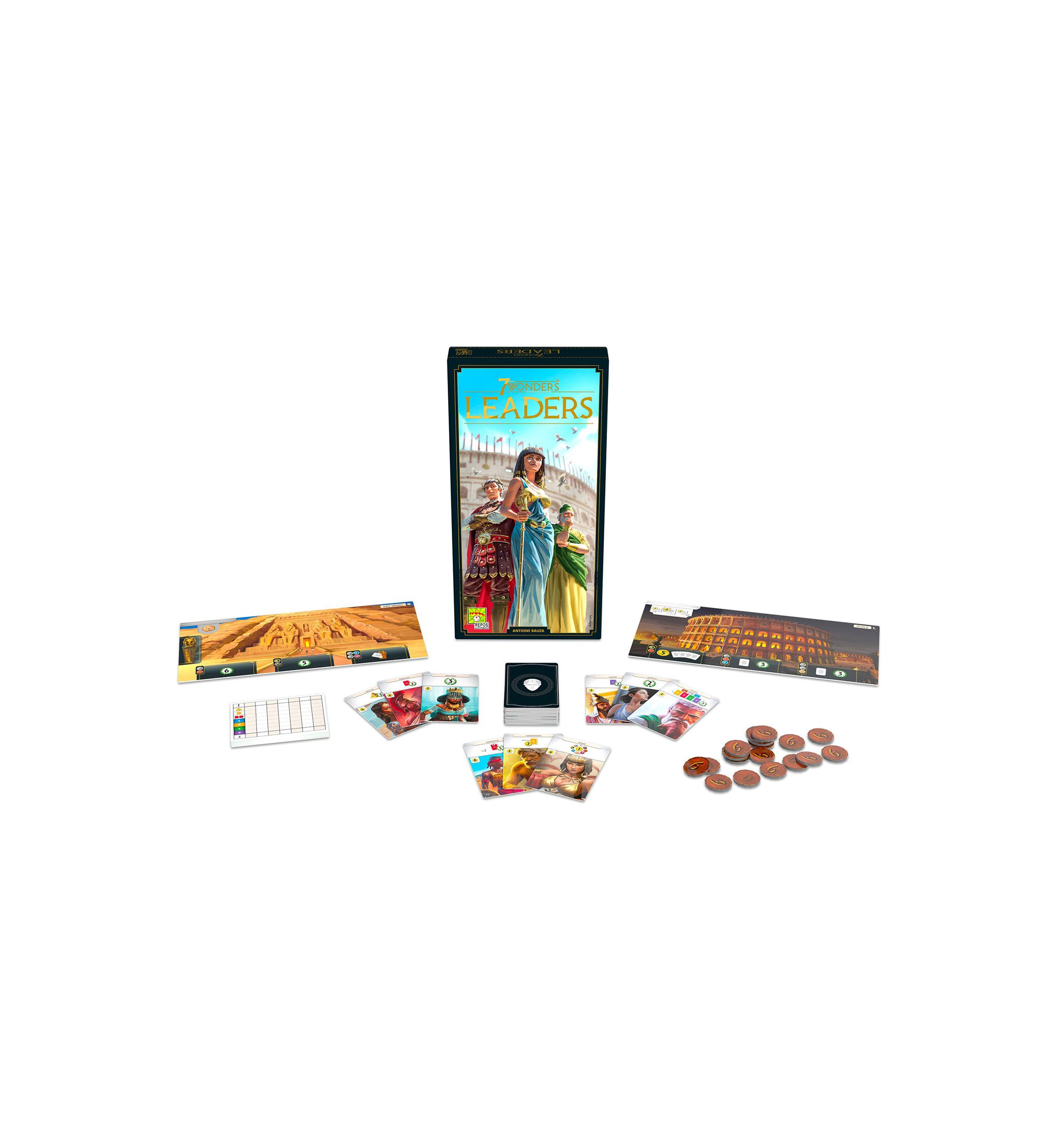 7 Wonders: Leaders Expansion (New Edition)