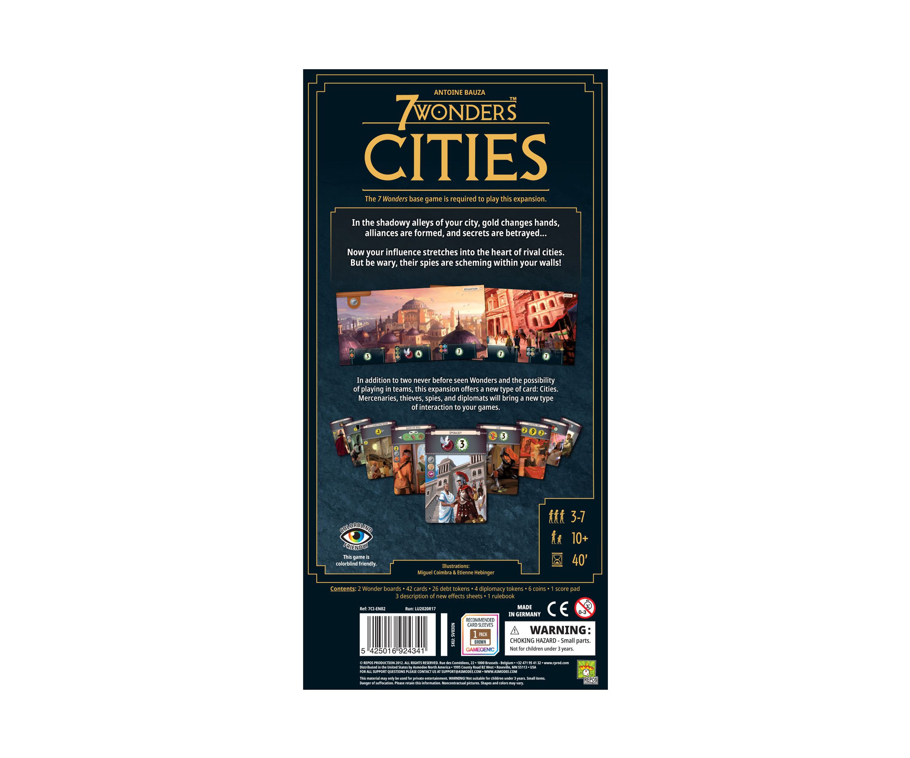 7 Wonders: Cities Expansion (New Edition)