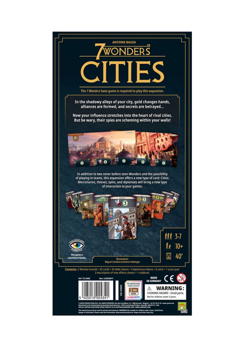 7 Wonders: Cities Expansion (New Edition)