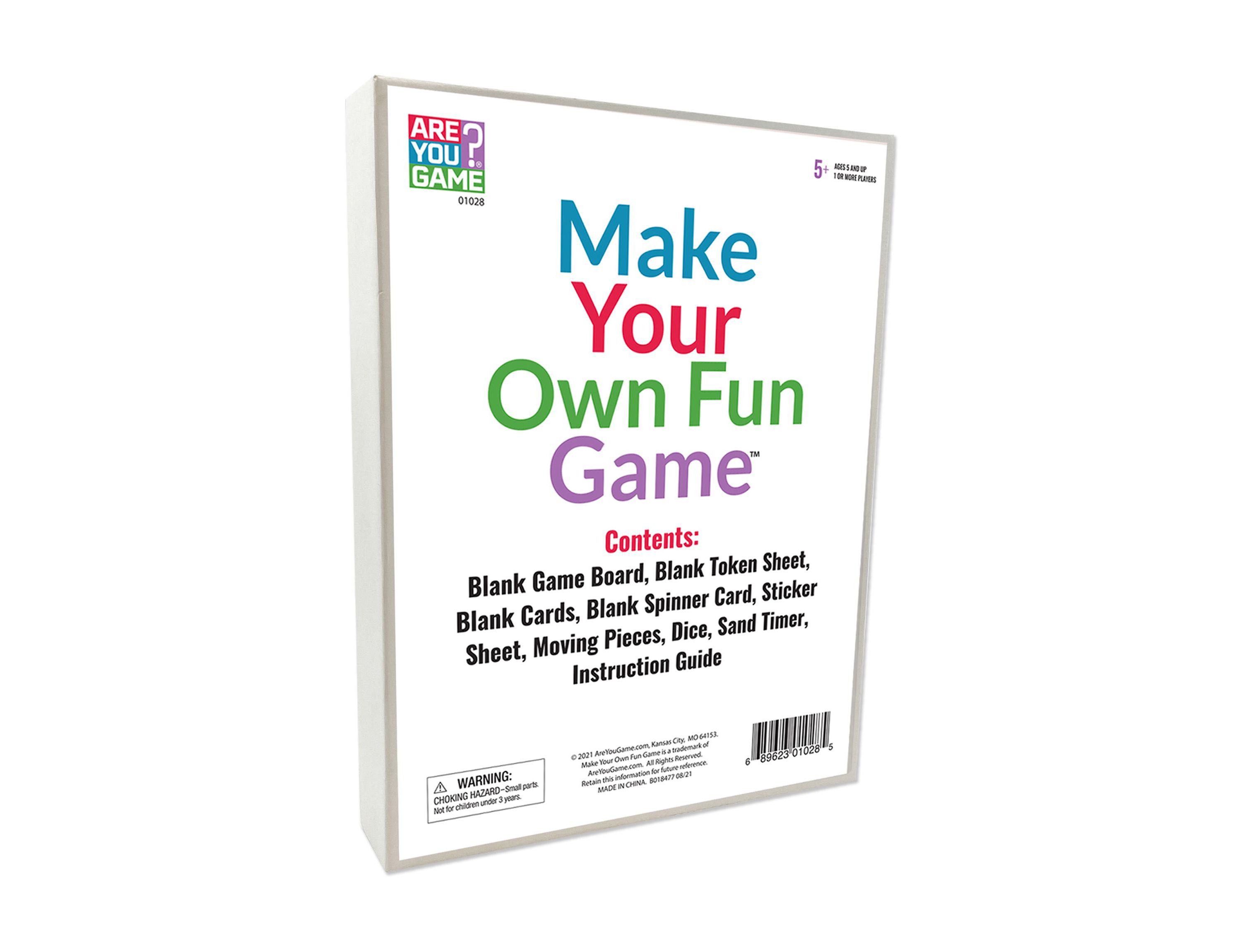 Make Your Own Fun Game