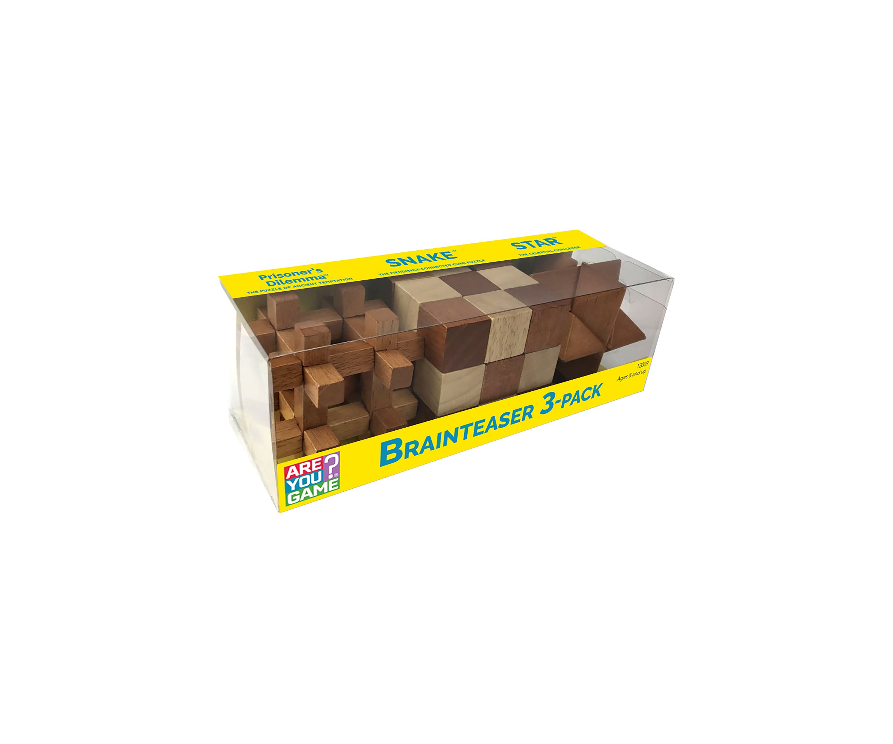 Brainteaser 3-Pack (Star/Snake/Prisoners Dilemma)