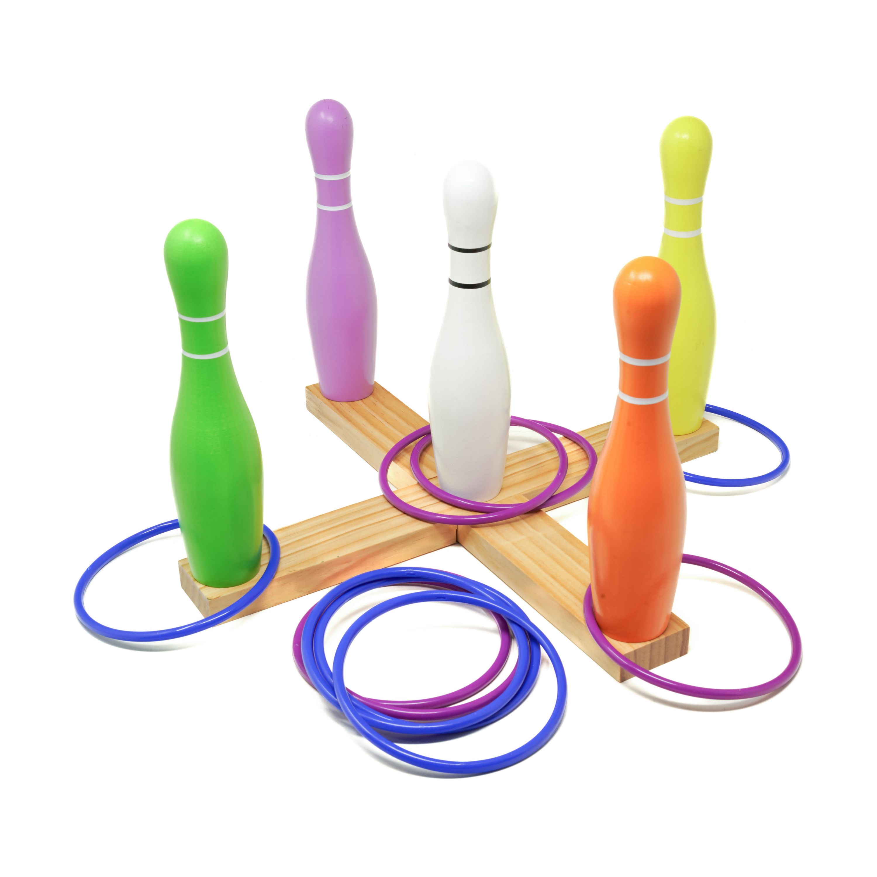 Lawn Bowling & Ring Toss Outdoor Game Set