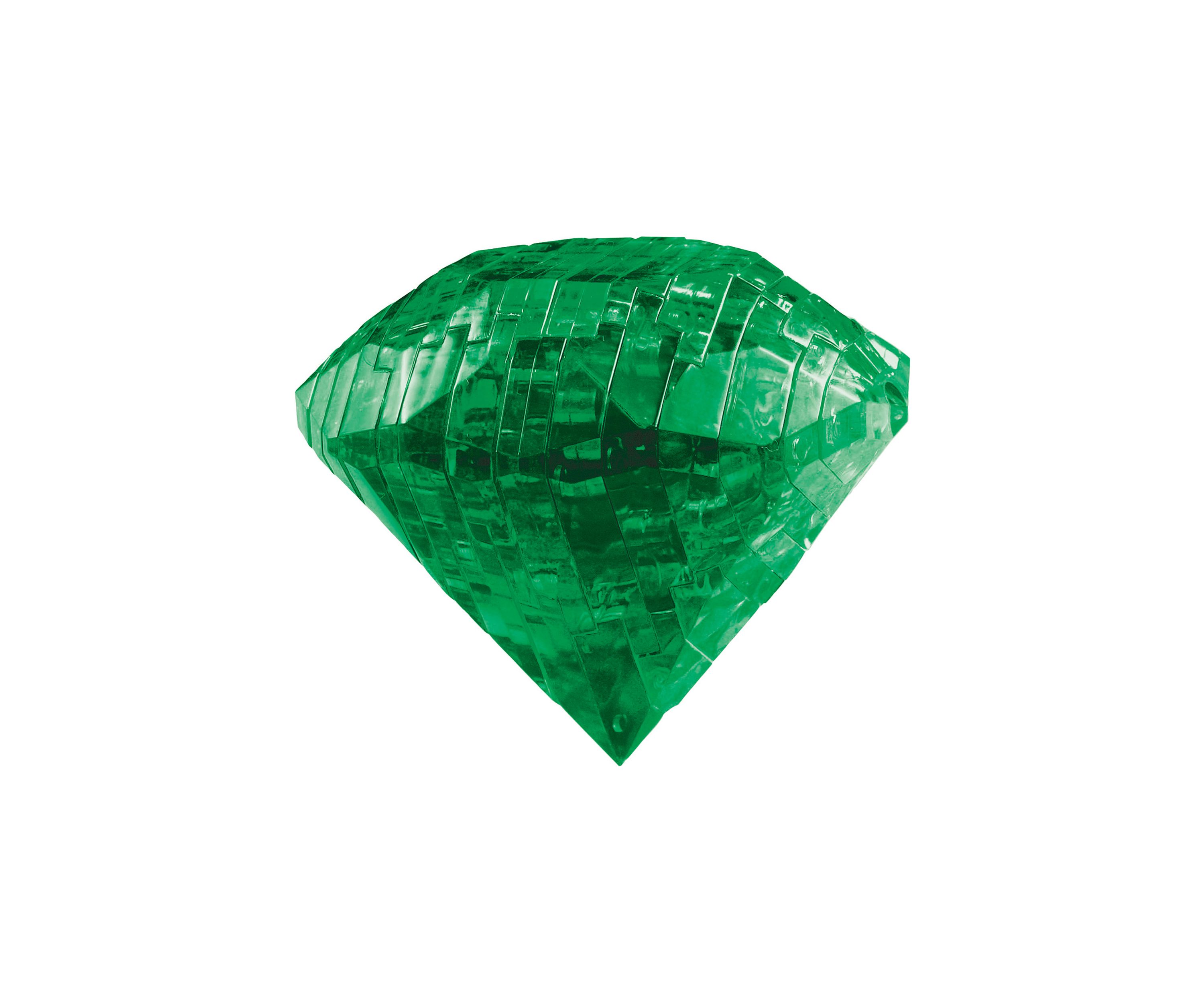 3D Crystal Puzzle - Emerald: 43 Pcs