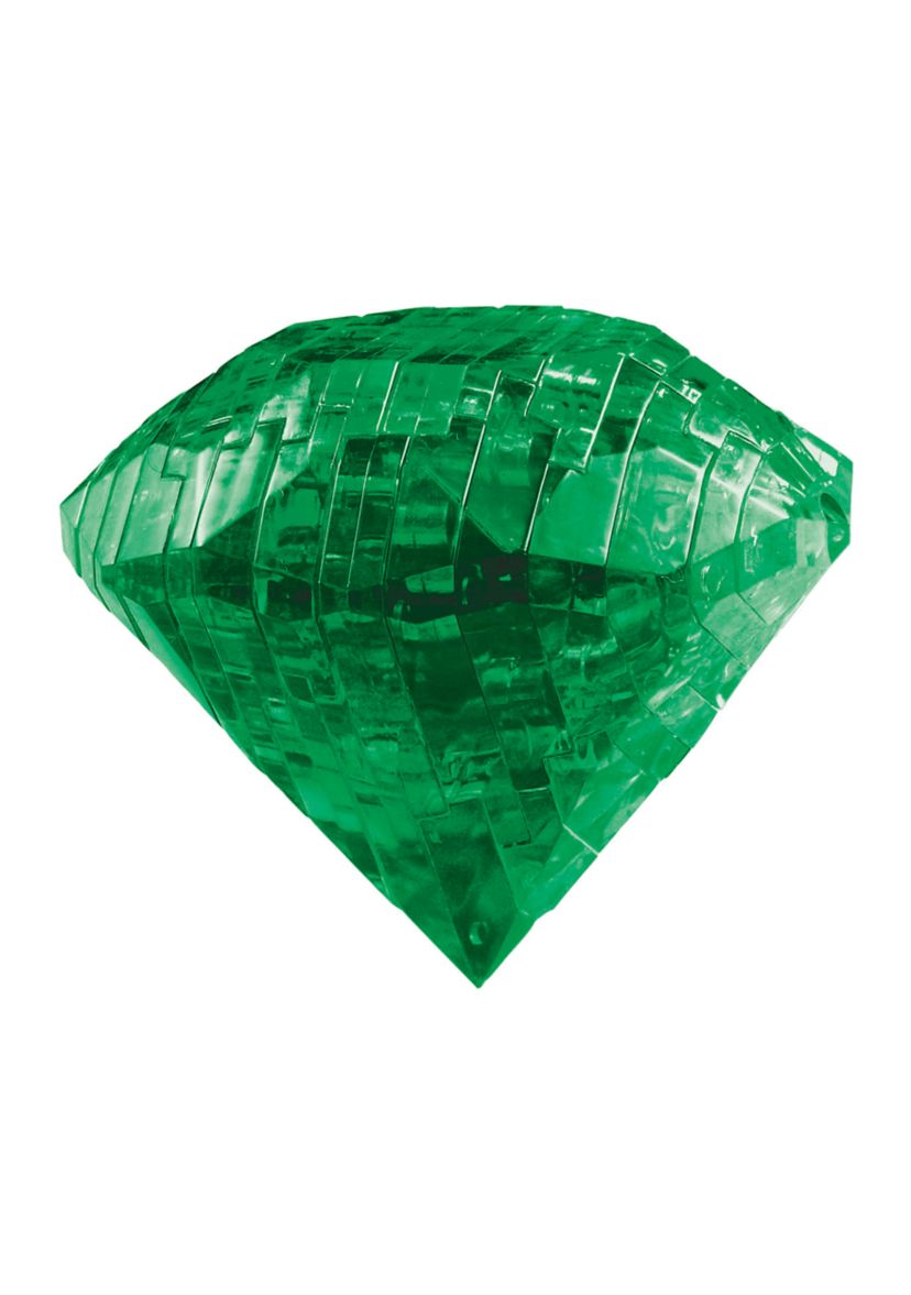 3D Crystal Puzzle - Emerald: 43 Pcs