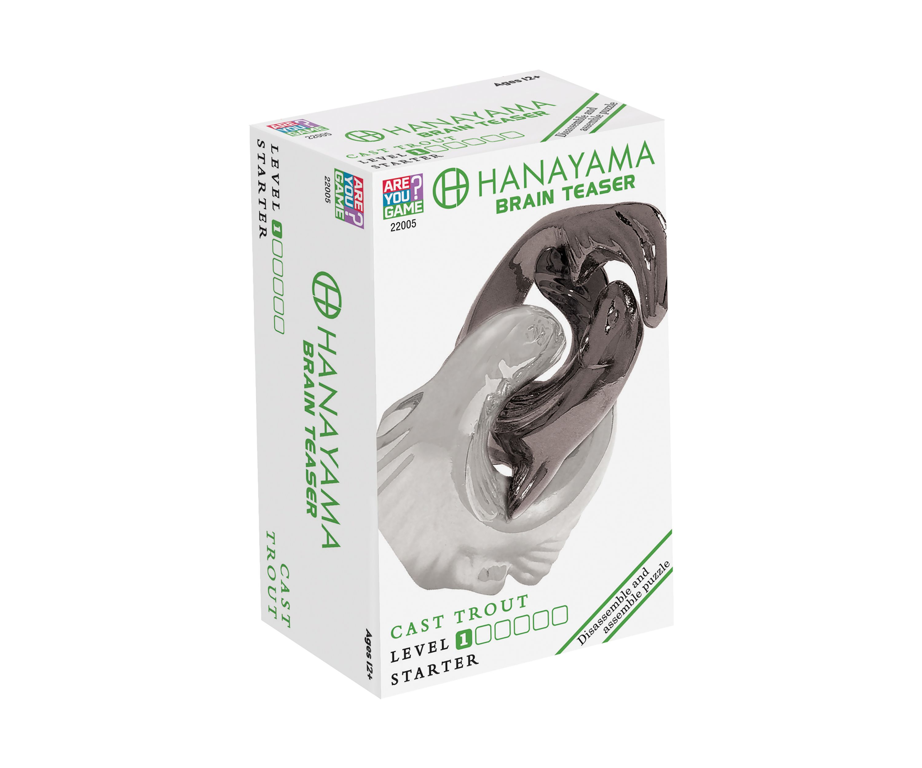 Hanayama Level 1 Cast Puzzle - Trout