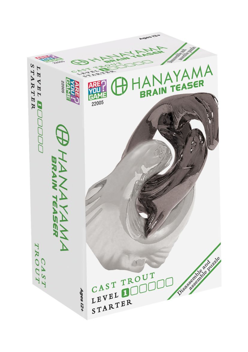 Hanayama Level 1 Cast Puzzle - Trout