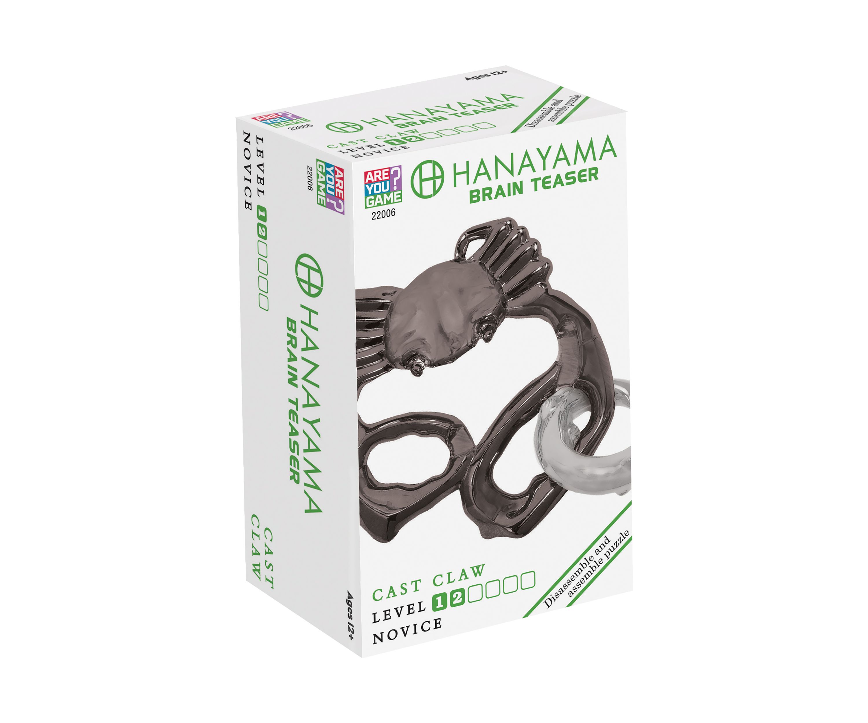 Hanayama Level 2 Cast Puzzle - Claw