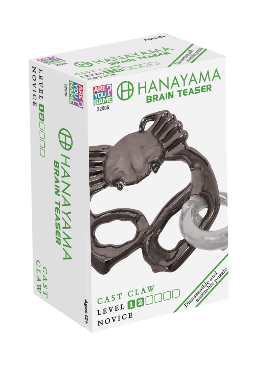 Hanayama Level 2 Cast Puzzle - Claw