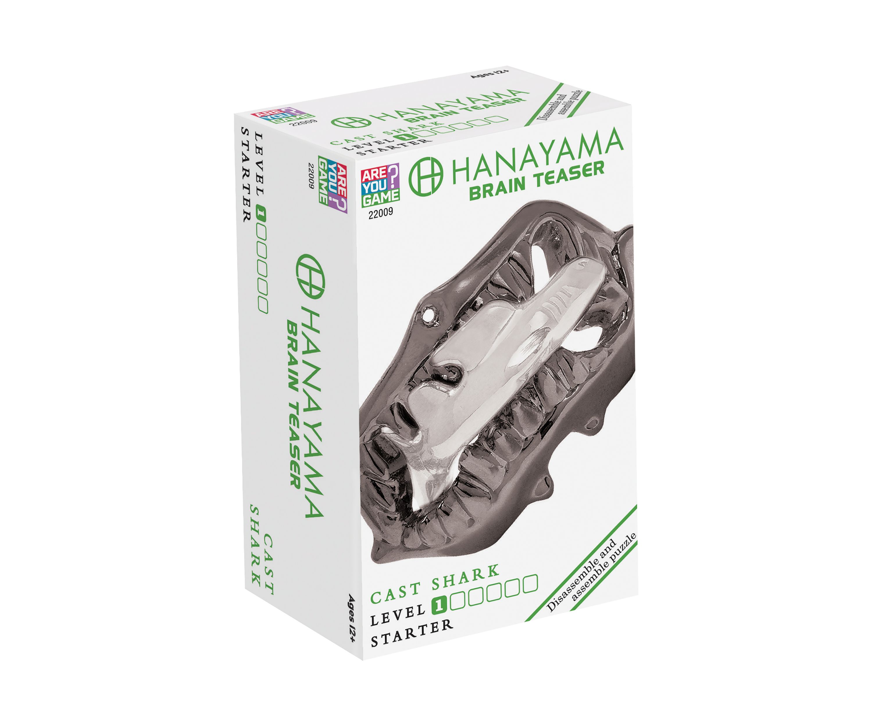 Hanayama Level 1 Cast Puzzle - Shark