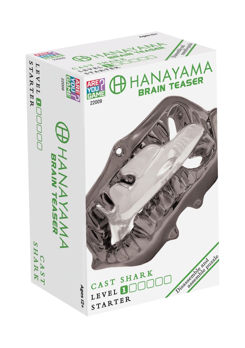 Hanayama Level 1 Cast Puzzle - Shark