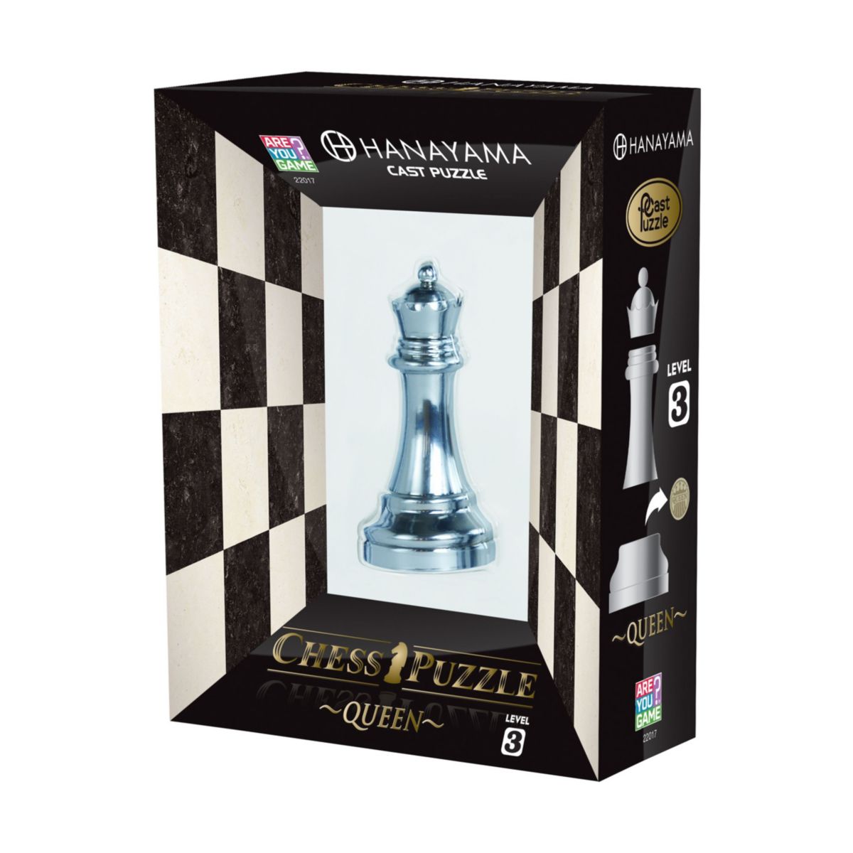 Hanayama Level 3 Cast Chess Puzzle - Queen