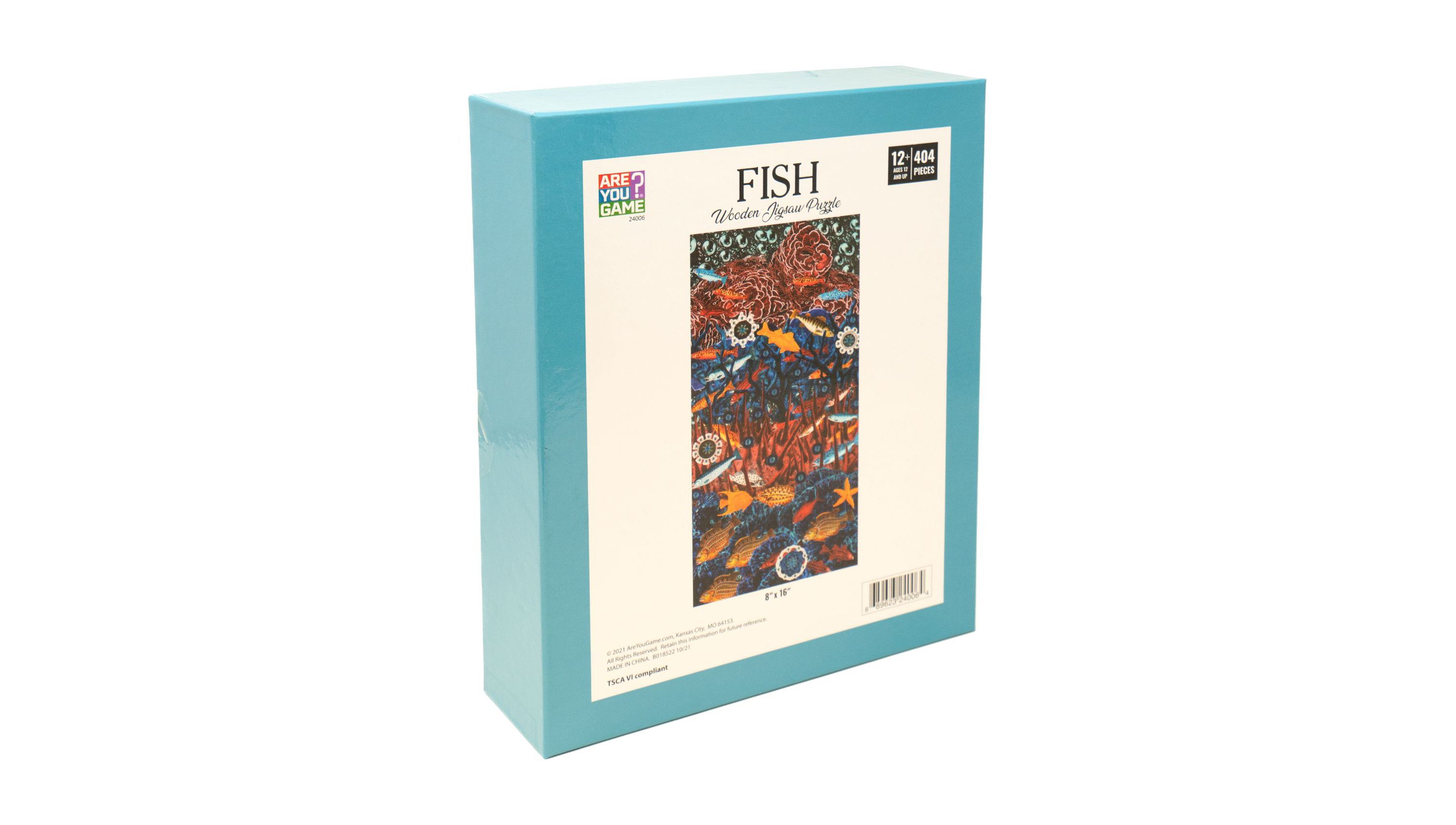Wooden Jigsaw Puzzle - Fish: 404 Pcs