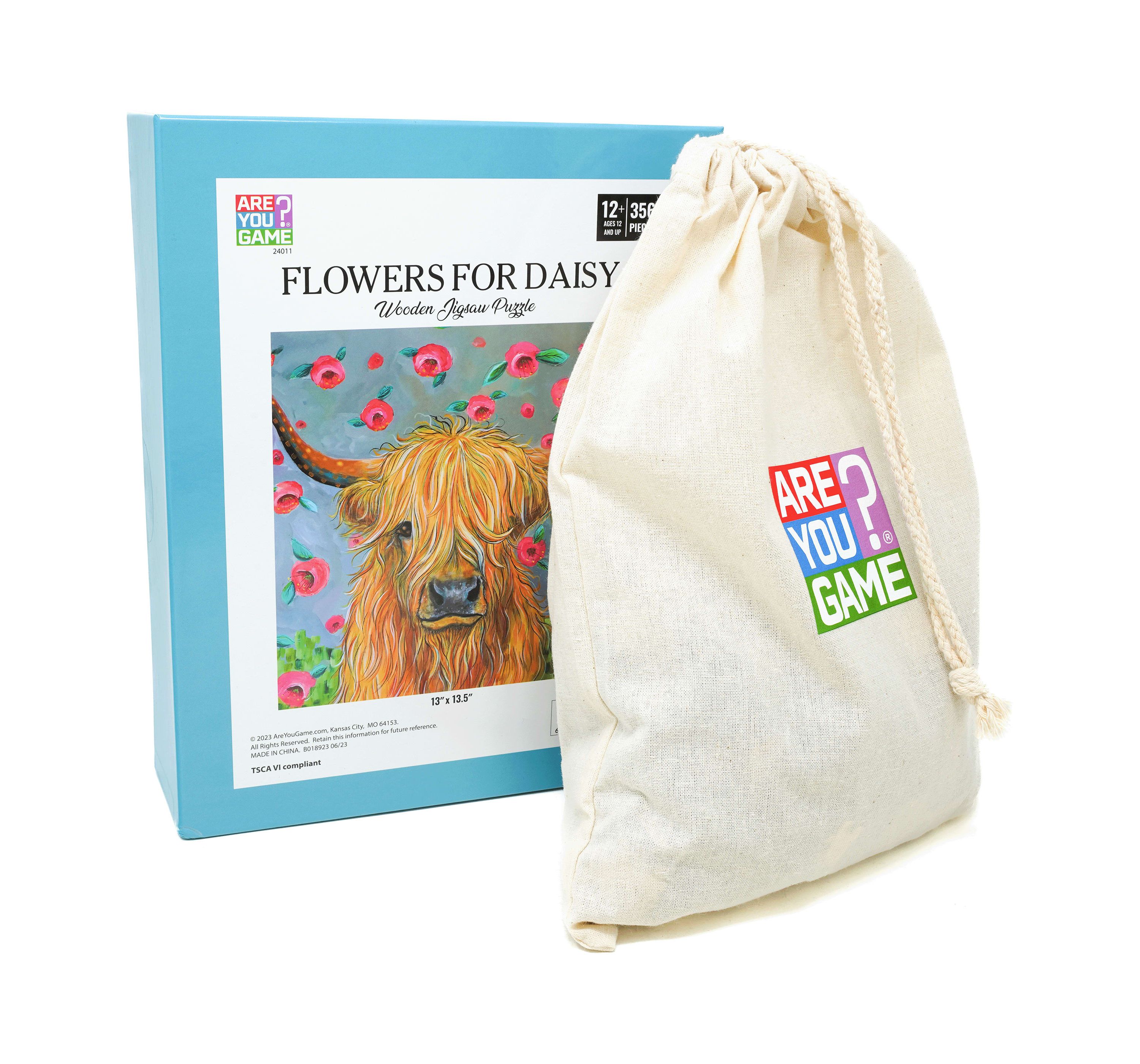 Wooden Jigsaw Puzzle - Flowers for Daisy: 356 Pcs