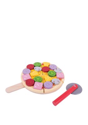 Wooden Cutting Pizza Game