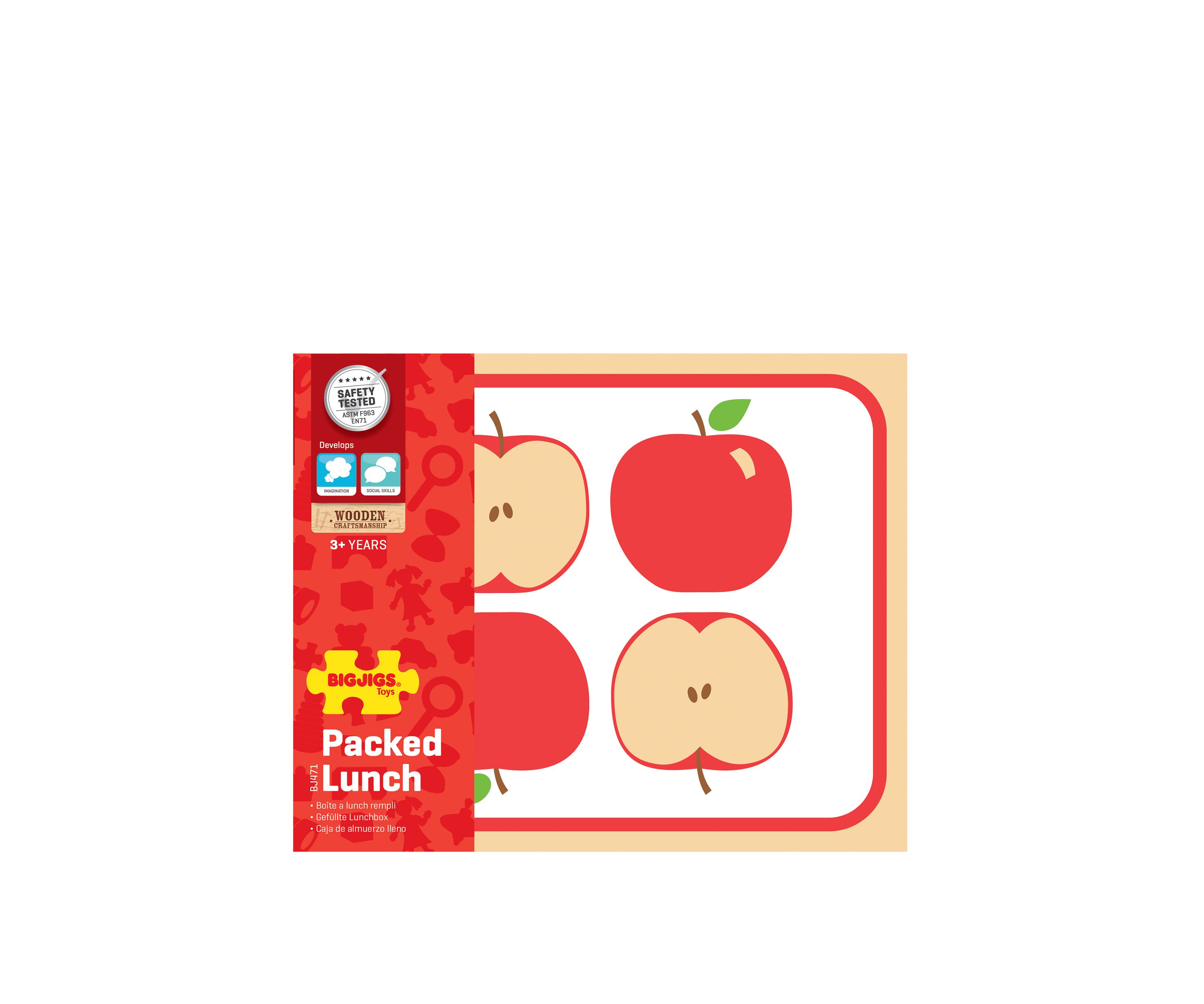 Wooden Packed Lunch