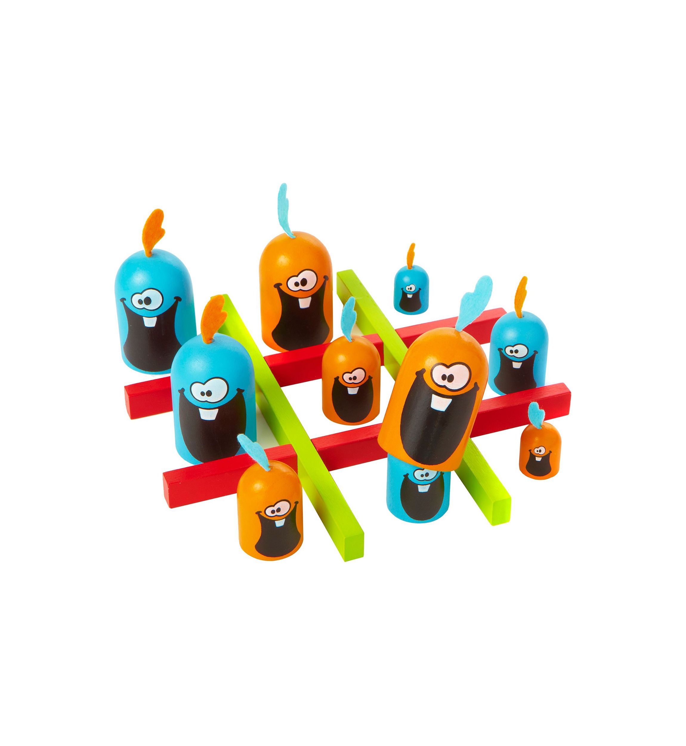 Gobblet Gobblers Wooden Board Game
