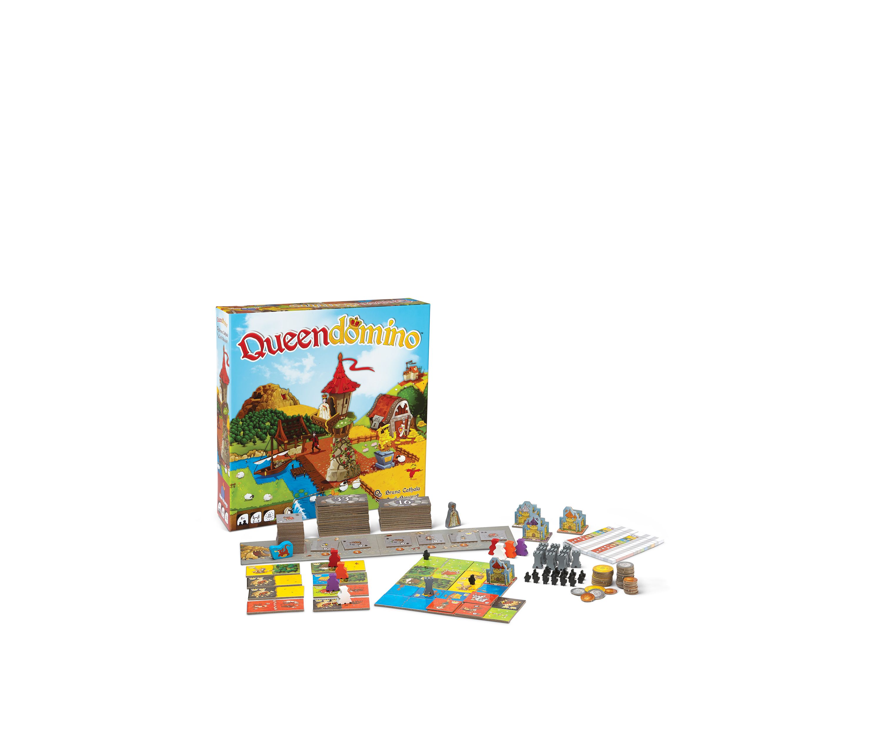 Queendomino Strategy Game