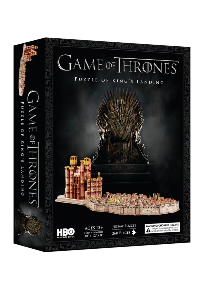 Game of Thrones: Kings Landing 3D Puzzle: 260 Pieces