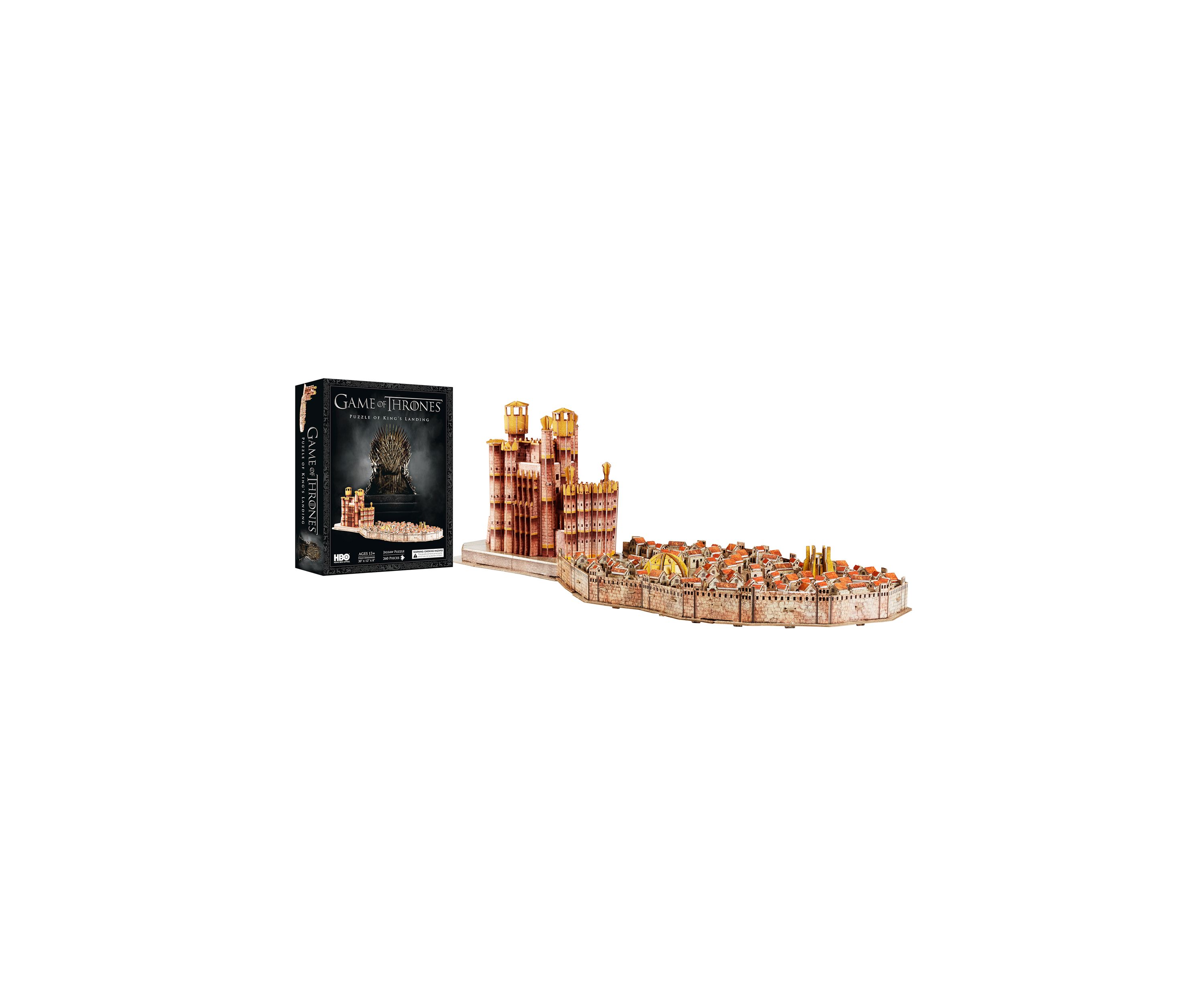 Game of Thrones: Kings Landing 3D Puzzle: 260 Pieces