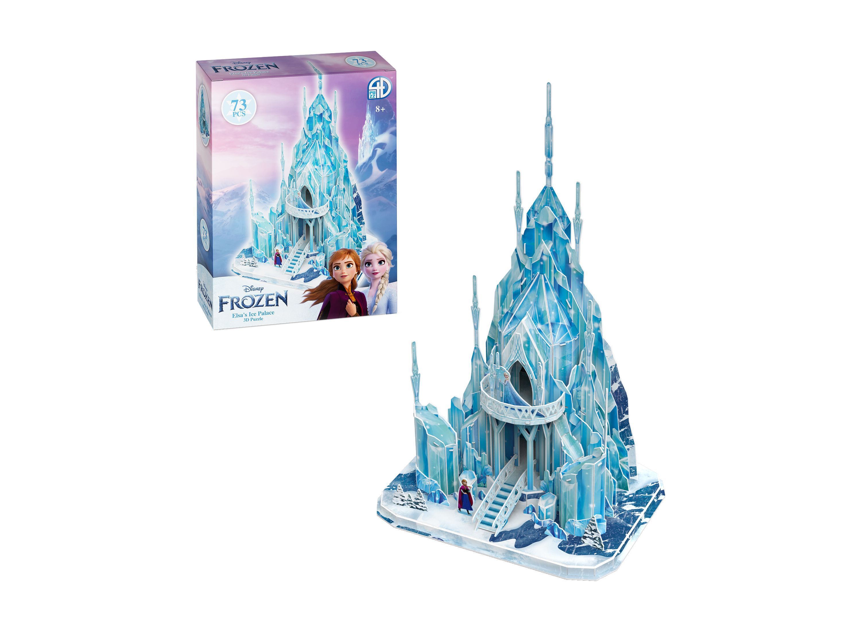 Disney Frozen - Elsas Ice Palace 3D Puzzle: 73 Pcs